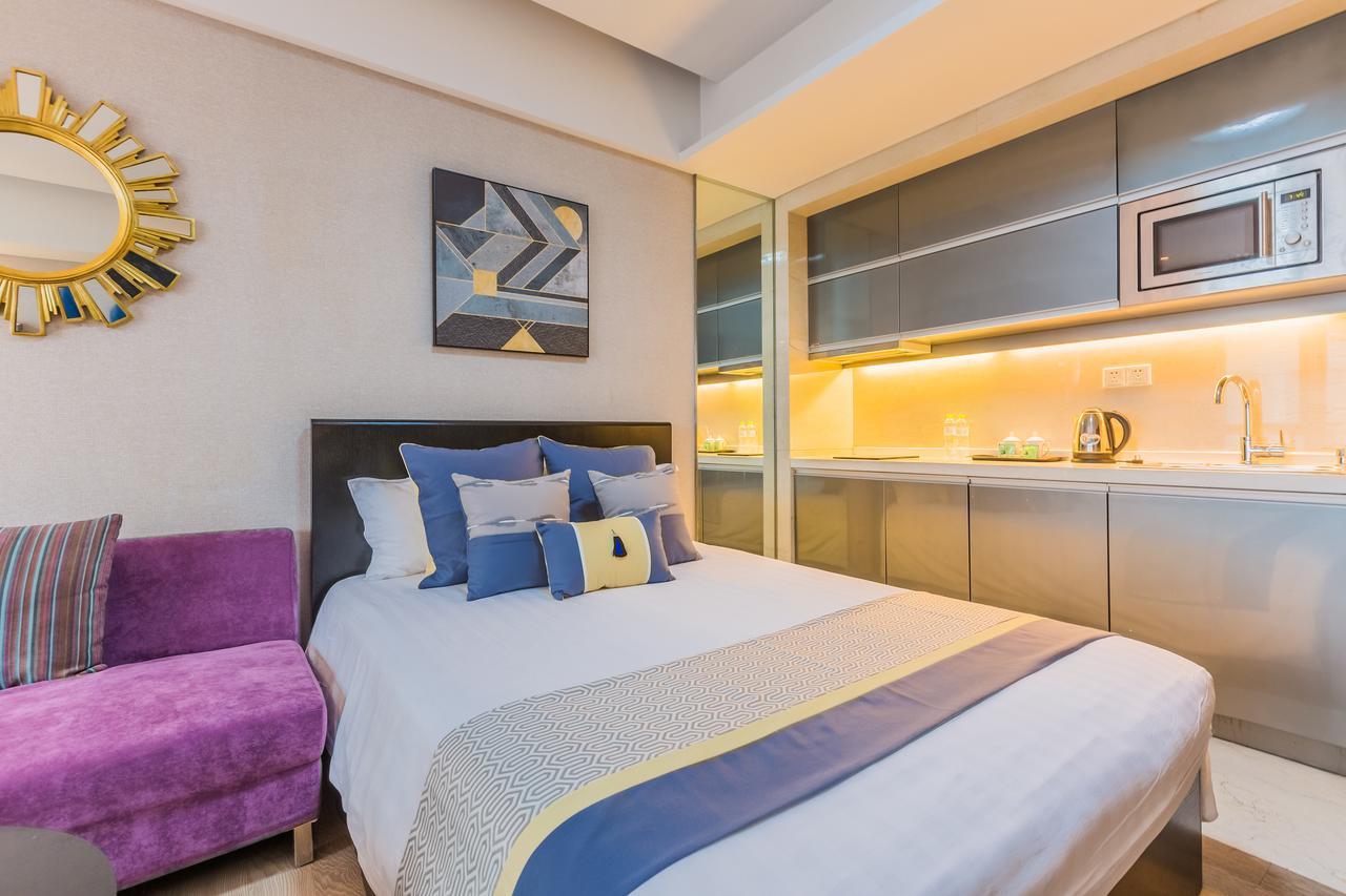 Binjiang Starlight Public Pavilion Hotel Apartment Hangcsou Kültér fotó